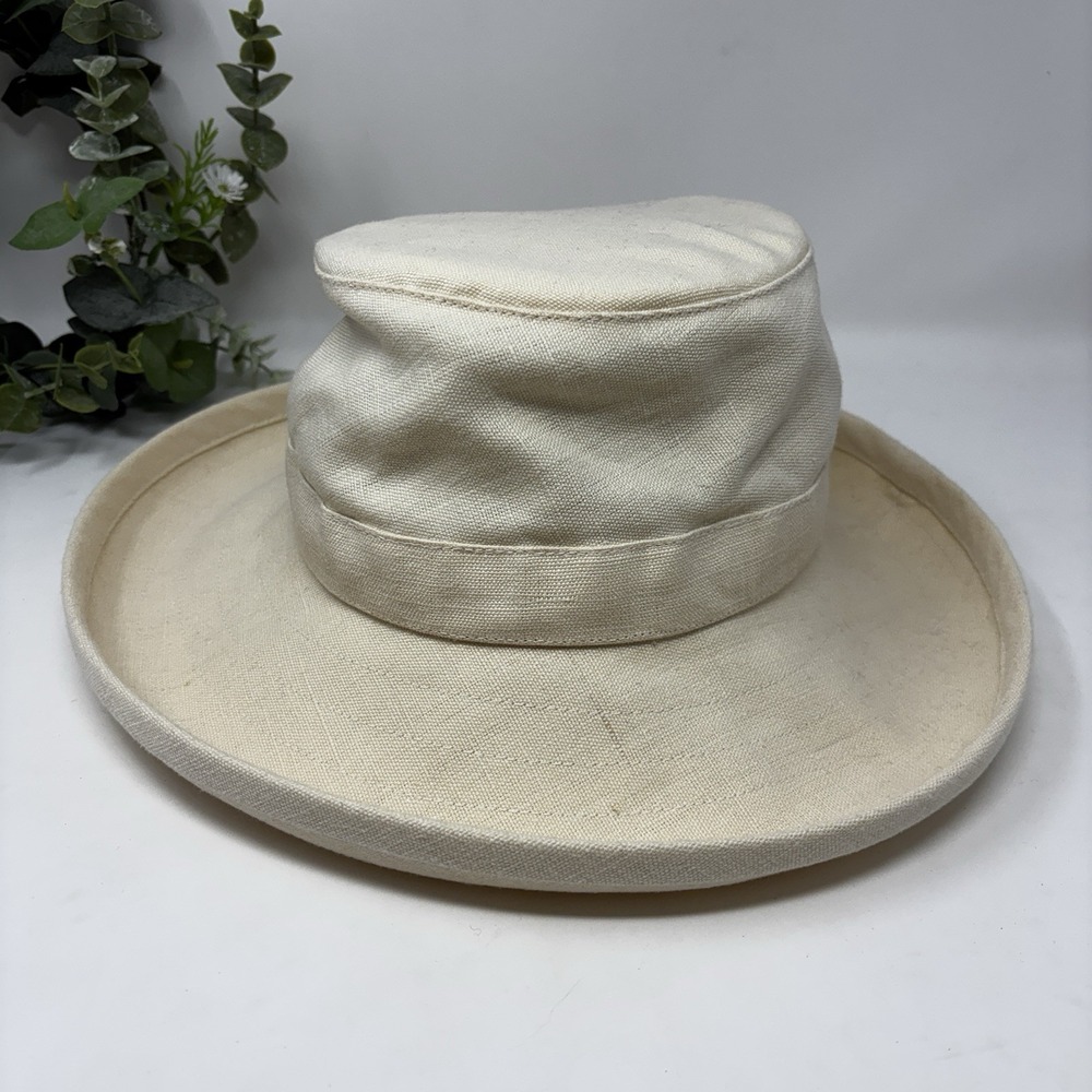 Tilley TH8 Women's Hemp Hat Large L 7 3/8-7 1/2 Made Canada Vintage 2006